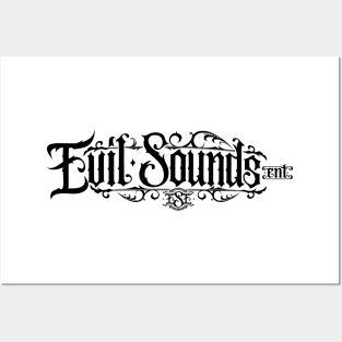 Evil Sounds Arched Posters and Art